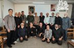دیدار جمعی از جانبازان،ایثارگران و خانواده معظم شهدا با سرهنگ ابوالفضل حسین دوست فرمانده ناحیه مقاومت بسیج شهرستان کاشان 